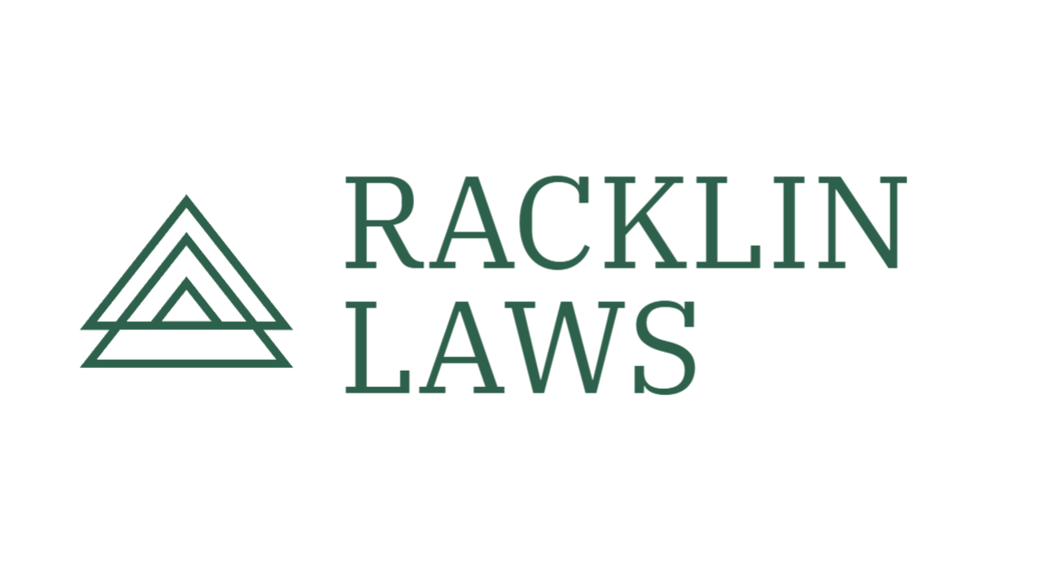 RACKLINLAW LLC logo crest